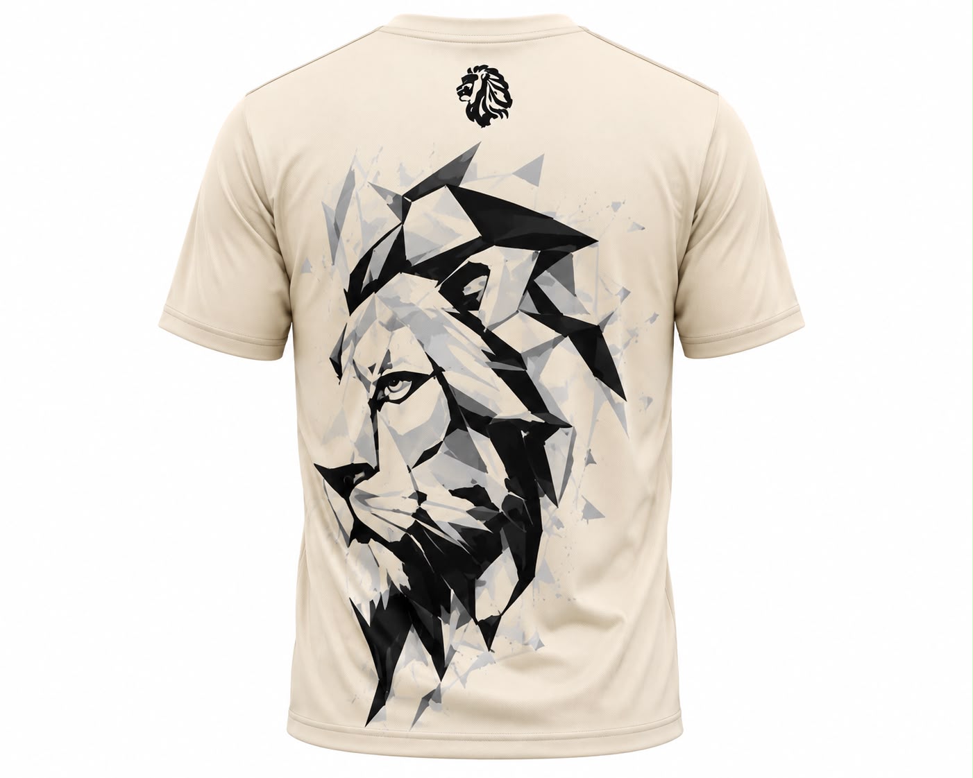 Bravo Empire – Geometric Lion Graphic T-Shirt