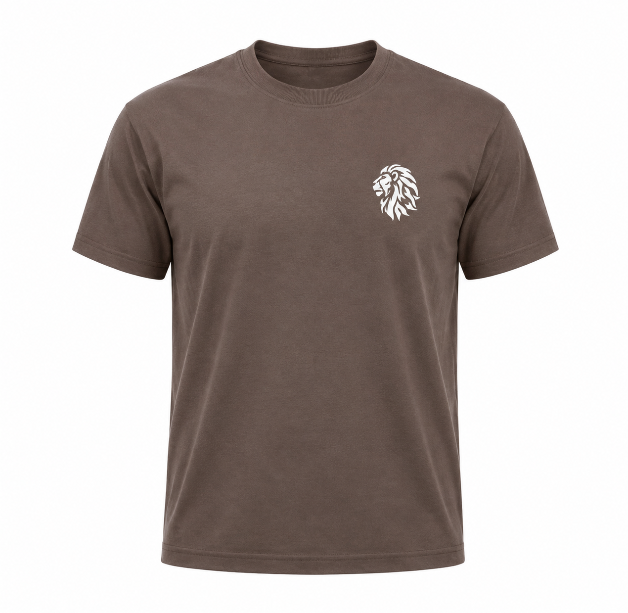 Basic Lion T-Shirt – Brown