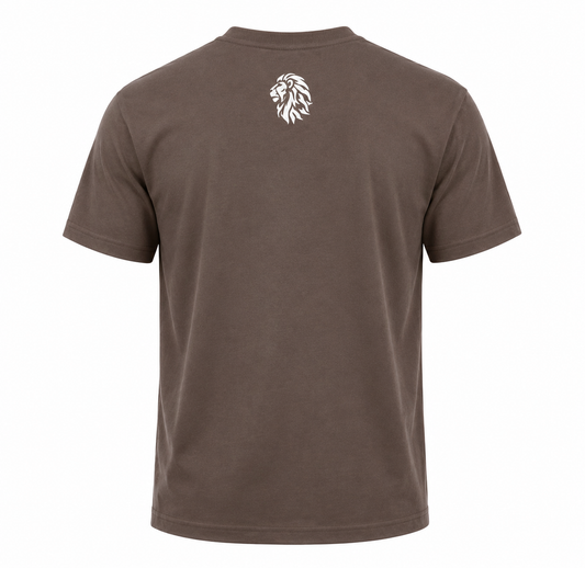 Basic Lion T-Shirt – Brown