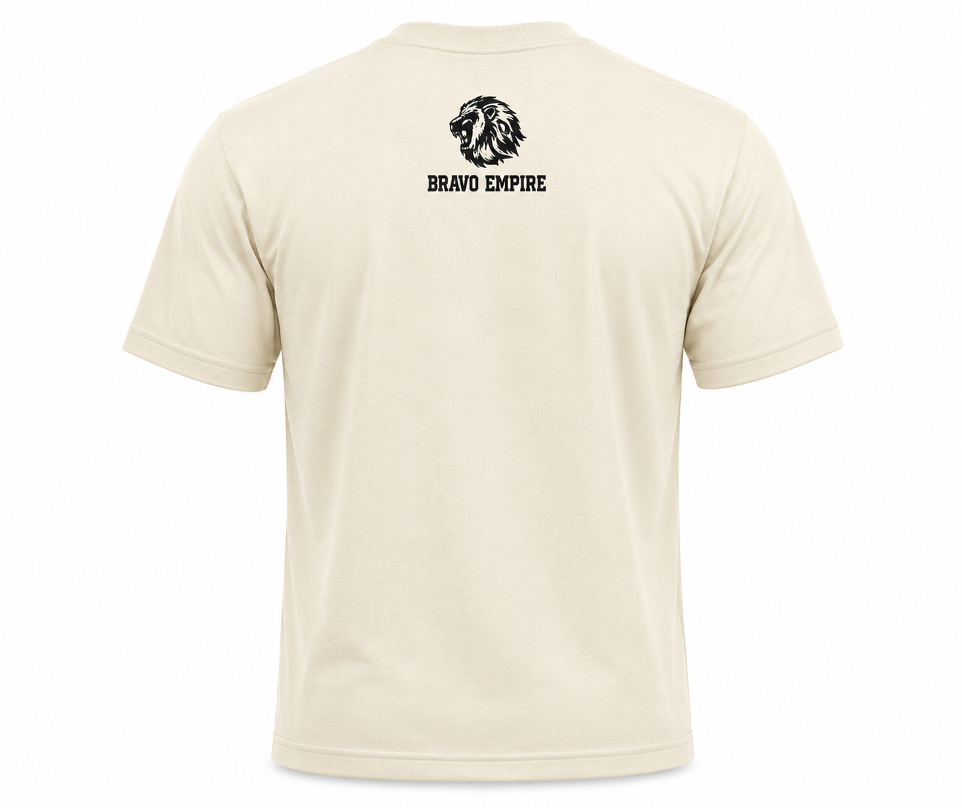 Bravo Empire Graphic Lion T-Shirt – Cream