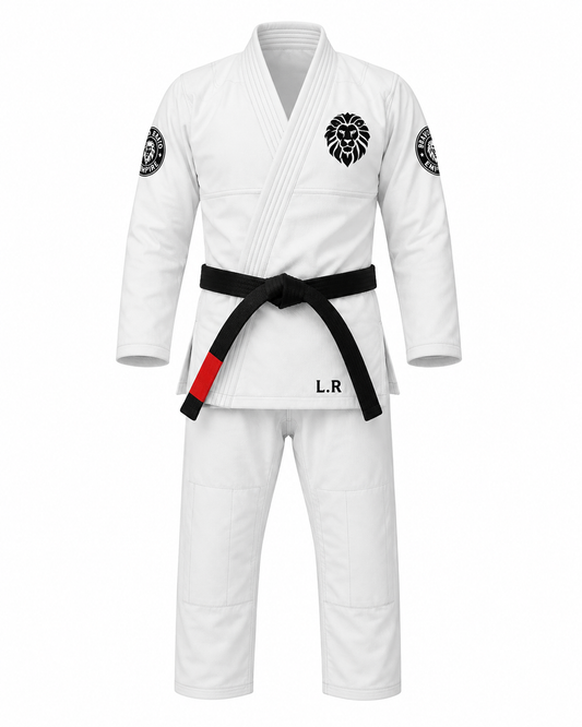 Bravo Empire Premium BJJ Gi – Off White &amp; Black