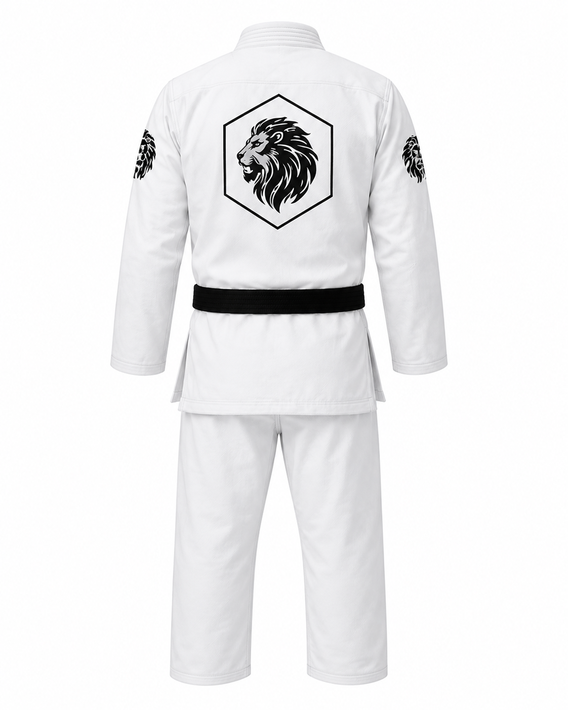 Bravo Empire Premium BJJ Gi – Off White &amp; Black