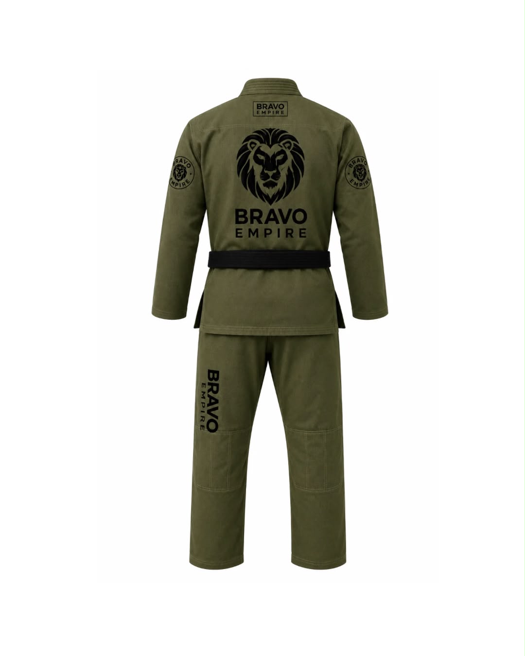 Bravo Empire Premium BJJ Gi – Olive Green